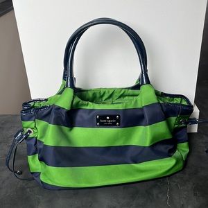 Kate Spade Cambridge Stripe Satchel Handbag
